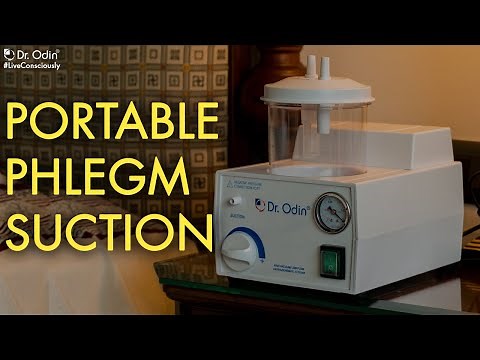 Dr. Odin Portable Phlegm Suction Machine | For Personal or Clinic Use