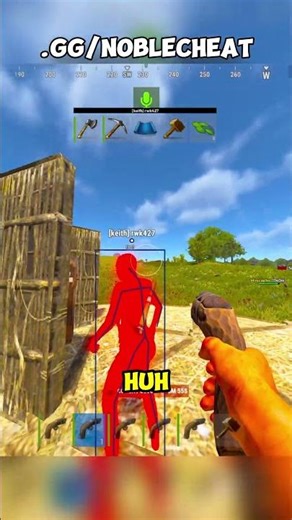Rust Cheater raids Noob trio! #rust #rustcheat #rustconsole #rustcheating #rustfunny #rustgame