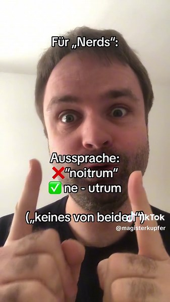 Neutrum-Fuchs statt Schweigefuchs - Witzige Merkhilfe für Latein