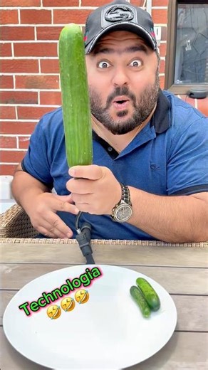 I Pumped Cucumber Small to Big 🤣🤣🤣 #shorts #funny #technologia #fyp #foryou #comedy #subscribe