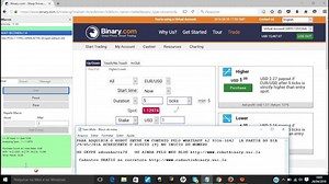 Como operar na Binary.com com Robot .Acesse abaixo do video novo link atualizado 2019
