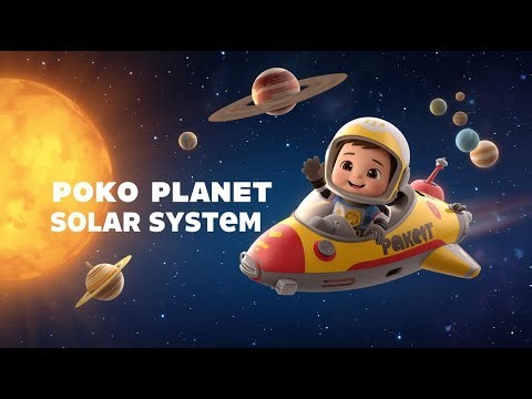 Solar System Song | Poko Planet Kids Space Adventure 🚀 | Learn All 8 Planets!