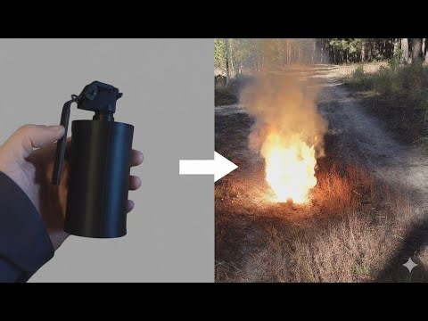 3D Printed Thermite Grenade: Making Military Incendiary TH-3 thermite