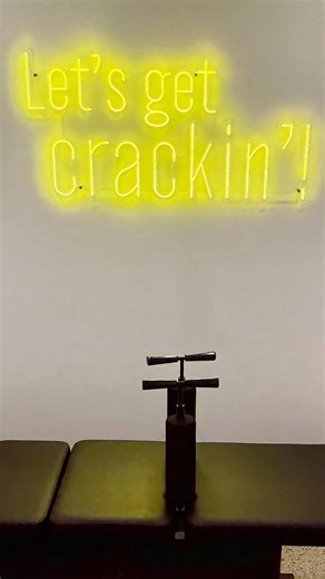 Quality control— Final test run before the big day! Dr. Siminski & Dr. Zimmerman making sure our new Ring Dinger®️ setup is dialed in for our grand opening Monday, November 3. Birmingham Sport Spine is ready to serve metro-Detroit! 💥 The countdown is ON! 📆Schedule your appointment. Link in bio #ringdinger #teamringdinger #backpainrelief #chiropracticadjustment #chiropractic #behindthescenes #chiropractorlife #metrodetroit *Dr. Siminski is not currently accepting patients. | Sport Spine