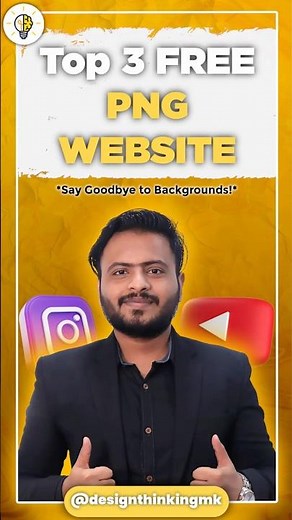 You Won’t Believe These 3 Free PNG Sites 😳 | Designers’ Secret 2025