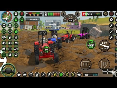 🔥 Tractor Mud Challenge 2026 | Extreme Off-Road Driving in Deep Mud 🚜💥