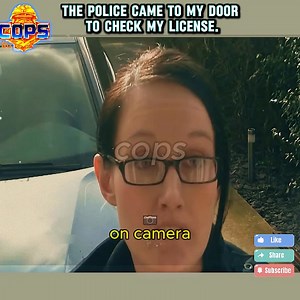 The police came to my door to check my license | Passioni Illustrate