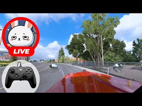 🔴 OTR Kenworth W900 ASMR • Santa Cruz, CA → Sheridan, WY • American Truck Simulator #shorts