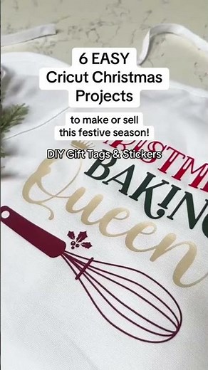 6 Easy Christmas Cricut Project Ideas