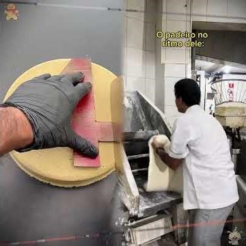 O padeiro no seu próprio ritmo:#viralvideo #funny #foryou #fyp #shorts