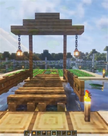 SUPER EASY WATER LILYPAD FARM | MINECRAFT #shorts