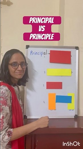 Most Common English Mistake: Principal 👩‍🏫 vs Principle 📐