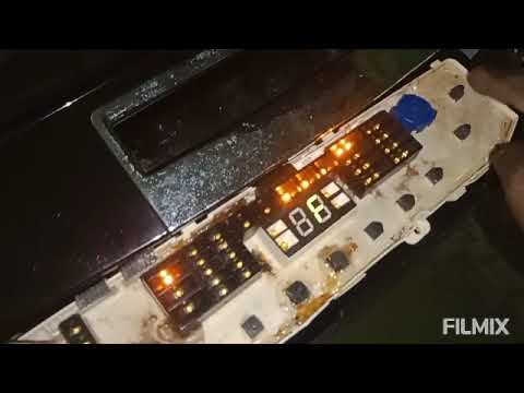 LG Turbo Drum 7.5kg washing machine no function problem pcb board