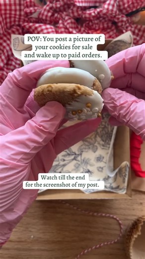 Allyson Grant| Home Bakery Expert| Baking Tutorials on Instagram: "All recipes are linked in my profile, or go to Better Baker Club and search Christmas Cookies. #microbakery #bakerybusiness #bakersofinstagram"