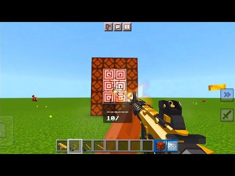 TacZ Golden Zero GZero Guns addon In Minecraft PE - Mcpe - Bedrock - mod