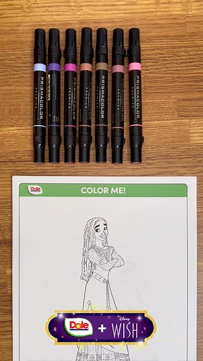 12 reactions | Color your own magic with our Dole & Disney #Wish coloring pages! Available at Dole.com/Disney ✨️ | Dole | Facebook