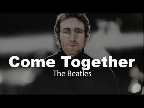 The Beatles - Come Together (Lyrics Video) [NO ADS]