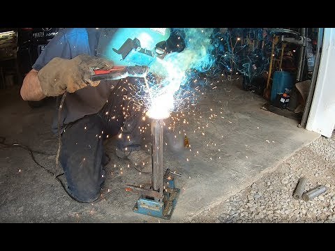 Making an excavator bucket pin