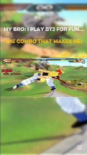 It's not funny, it's sad | DBZ BUDOKAI TENKAICHI 3 #memes #dbzbt3gameplay #bt3 #shorts