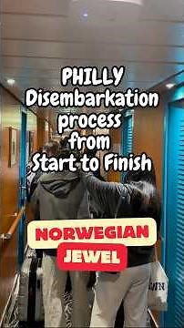 Disembarking the Norwegian Jewel. From start to finish. #NorwegianJewel #Disembarkation #TravelTips