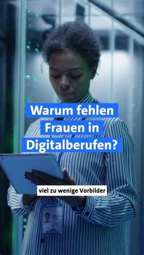 In IT- und Digitalberufe sind Frauen unterrepräsentiert