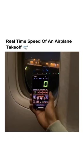 TechopediaX on Instagram: "As a plane begins its takeoff roll, it accelerates faster than most people realize. Within moments, the airflow over the wings becomes strong enough to generate the lift needed to pull the entire aircraft into the sky. Tracking the speed in real time shows the transition from ground movement to flight — a smooth motion on the outside powered by complex aerodynamics and enormous engine thrust. Love Technology? Media: @michael_fallon_ #aviation #engineering #airplanes #t