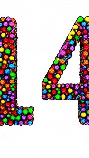 14 Halftone Pop Effects #preview2effects #nurseryrhymes #learncounting #numbers #number