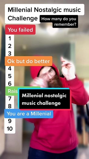Millenial Nostalgic Music Challenge | 90s Throwback Songs Quiz