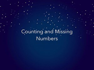 Counting and Missing Numbers