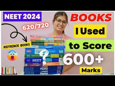 Books📚I used to crack NEET🤯| Best Books for Neet 2024 preparation | #neet #neet2024