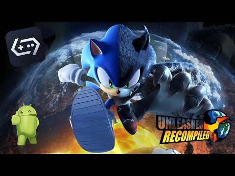 SONIC UNLEASHED RECOMPILED NO ANDROID. GameHub v5.3.5