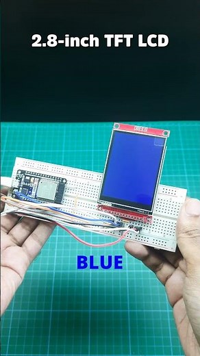 TFT LCD Color Test | #electronics #arduino