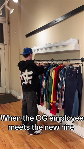 Had to lay down the ground work 😂 #fyp #rva #sneakerhead #sneaker #employee