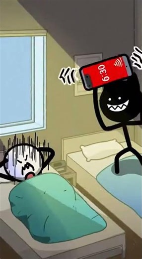 That one roommate's annoying alarm. ⏰😂 (4k meme)