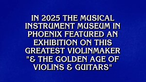 111K views · 496 reactions | We’ve got a $1,000 question for you. Did you catch us on Jeopardy! tonight? We are honored to officially be Jeopardy famous! Come visit the Phoenix museum that made the big board and explore our incredible global collection of musical instruments. | Musical Instrument Museum - MIM | Facebook
