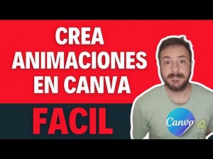 APRENDE a crear ANIMACIONES FACILES en CANVA 🎨✨