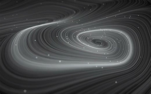 X-Particles教程 - 线条卷圈科幻效果