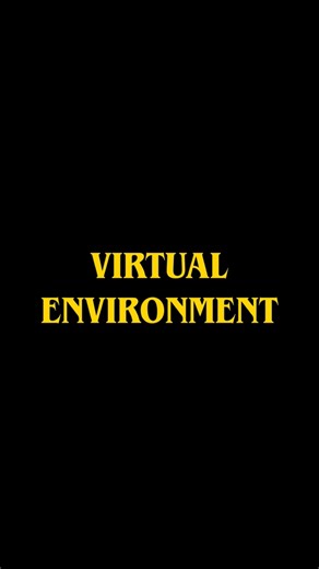 Vikas on Instagram: "Virtual environment . . . . . #new #trending #onlyaiml #artificialintelligence #machinelearning"