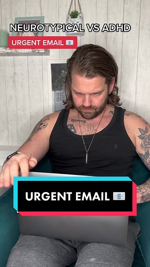 URGENT EMAIL 📧 #adhd #adhdtok