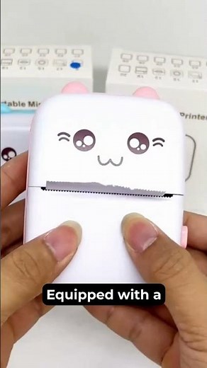 Print Anywhere! This portable Mini Photo Printer Is a Game Changer 📸🔥