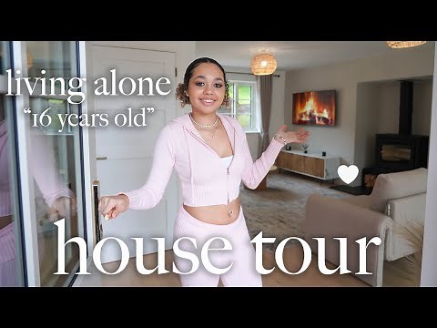 HOUSE TOUR | living alone at 16