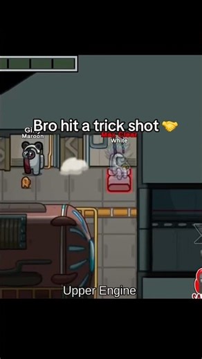 The equivalent of a 360 no scope in among us #amongus