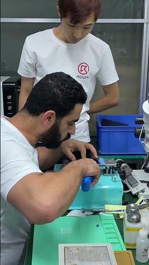 iPhone Screen Refurbishment - REWA Academy Onsite Training Day 1 #shorts