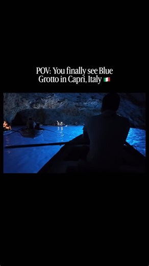 Raja Hassan on Instagram: "📍 Location: Blue Grotto, Capri, Italy💙✨ • 🛶 How to get there: Take a boat from Capri Port to the Blue Grotto. Once there, you’ll transter to a small rowboat to enter the cave. •⏳Wait time: Expect a queue, mine was 1.5 hours in the sun (bring sunscreen, hat & water). •💶Cost: €18 per person for entry (not included in your boat ticket from Capri Port). • 🌊Opening conditions: The Blue Grotto only opens if the sea is calm. They decide each morning. If it’s closed, you