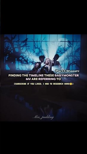 Finding out Babymonster MV timeline #babymonster #kpop #ahyeon #sheesh #asa #ruka #chiquita #rami