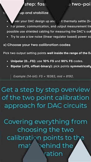 Increase DAC Circuit Accuracy with the Two Point Calibration Approach
