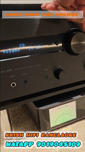 MAGNAT MA900 TUBE AMPLIFIER + WIIM ULTRA + JAMO S17B 🔊 | PREMIUM STEREO DEMO @ KRISH HIFI #magnat