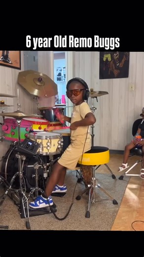 Remo Buggs | Vibes on my daddy’s drums! @choptagon @ochocatorce @altune_ceo @remo_buggs @dope_stickz #drummers #drums #drummer #drumming #drum... | Instagram