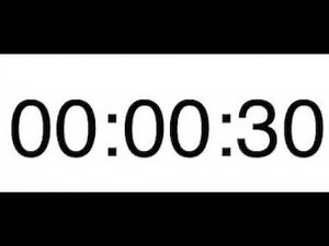 30 second timer with jeopardy music meme