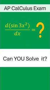 AP Calculus Derivative Problem: Can You Solve it using the Chain Rule?